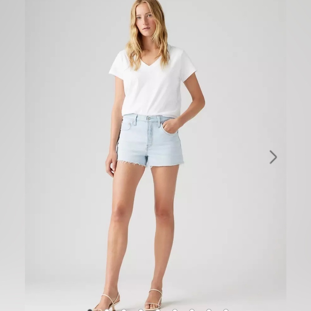 LEVI’S 501® ORIGINAL FIT HIGH RISE WOMEN'S SHORTS
SIZE 32W NWOT